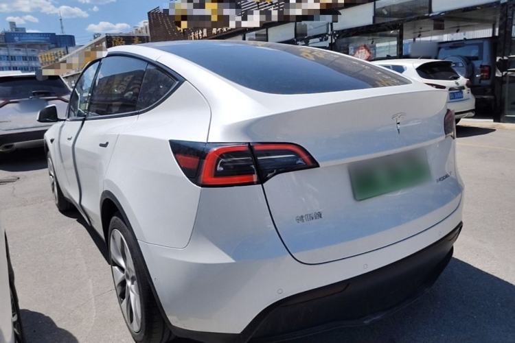 Used Tesla Model Y 2022 Revised Version Rear-Wheel Drive Rear Left 45 Deg