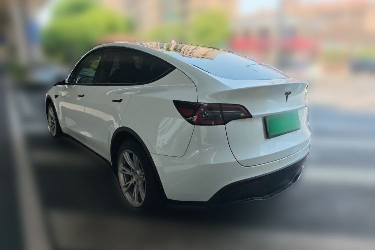 Used Tesla Model Y 2022 Long-Range All-Wheel-Drive Version Rear Left 45 Deg