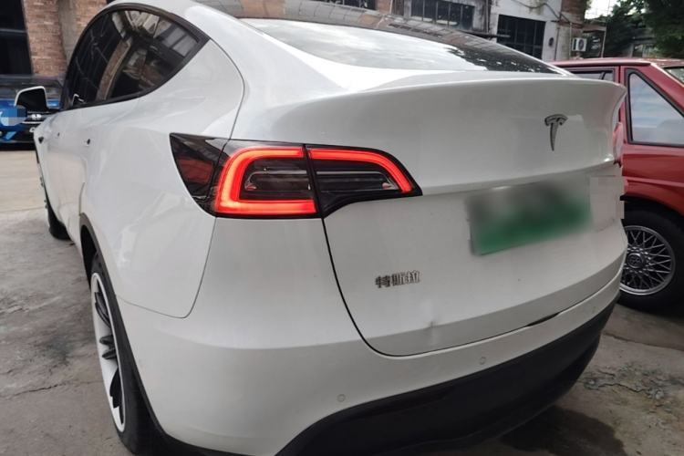 Used Tesla Model Y 2022 Revised Version Rear-Wheel Drive Rear Left 45 Deg
