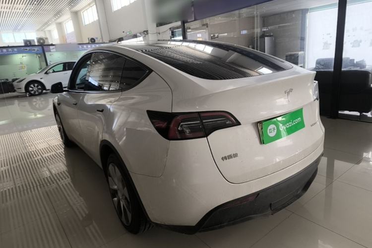 Used Tesla Model Y 2022 Revised Version Long-Range All-Wheel Drive Rear Left 45 Deg