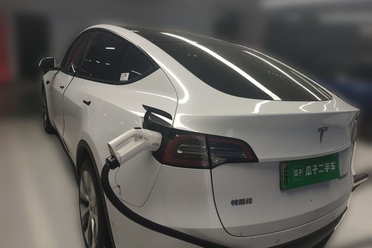 Used Tesla Model Y 2022 Revised Version Rear-Wheel Drive Rear Left 45 Deg