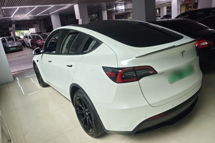 Used Tesla Model Y 2022 Rear-Wheel-Drive Version Rear Left 45 Deg