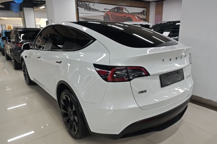 Used Tesla Model Y 2022 Revised Version Rear-Wheel Drive Rear Left 45 Deg