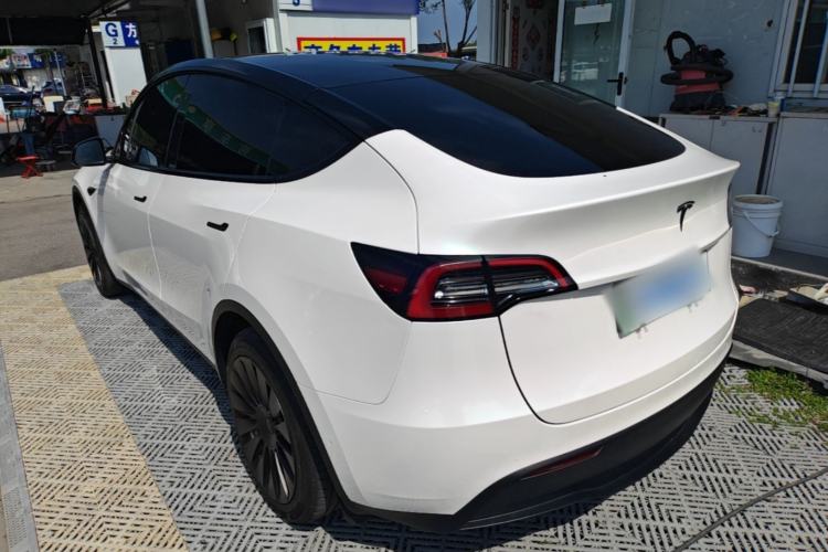 Used Tesla Model Y 2022 Revised Version Rear-Wheel Drive Rear Left 45 Deg