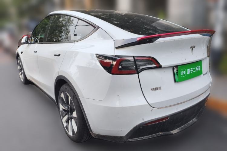 Used Tesla Model Y 2022 Revised Version Rear-Wheel Drive Rear Left 45 Deg