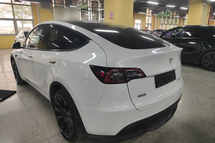Used Tesla Model Y 2022 Long-Range All-Wheel-Drive Version Rear Left 45 Deg