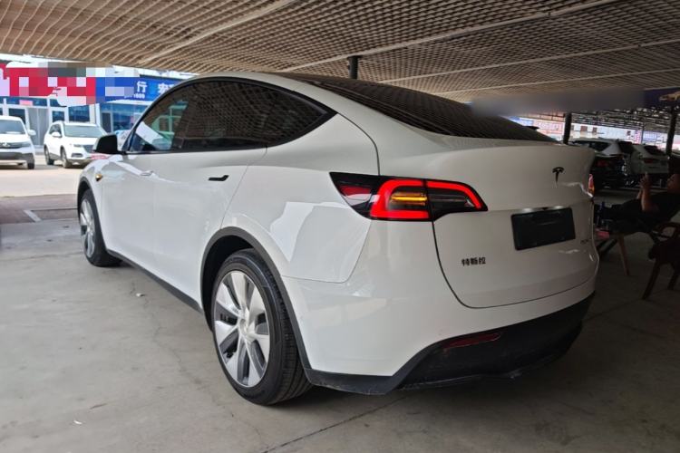 Used Tesla Model Y 2022 Revised Version Long-Range All-Wheel Drive Rear Left 45 Deg