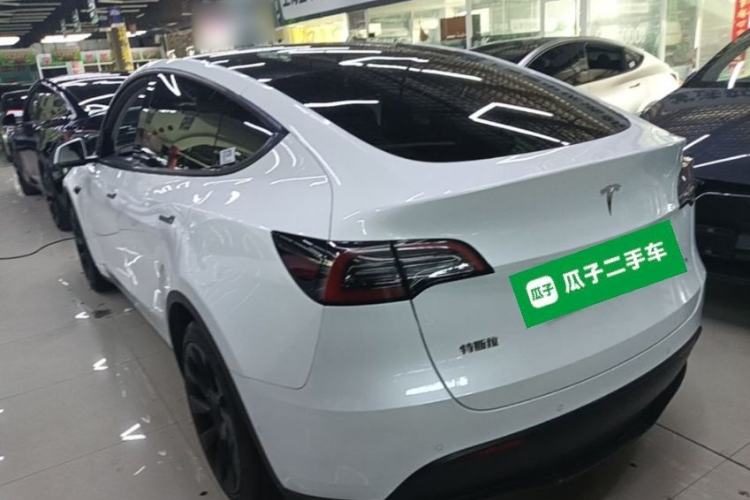 Used Tesla Model Y 2022 Revised Version Rear-Wheel Drive Rear Left 45 Deg