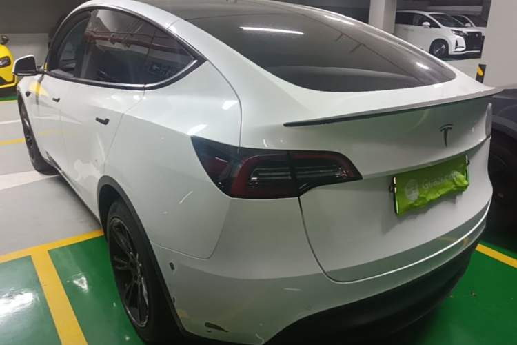 Used Tesla Model Y 2022 Revised Version Rear-Wheel Drive Rear Left 45 Deg
