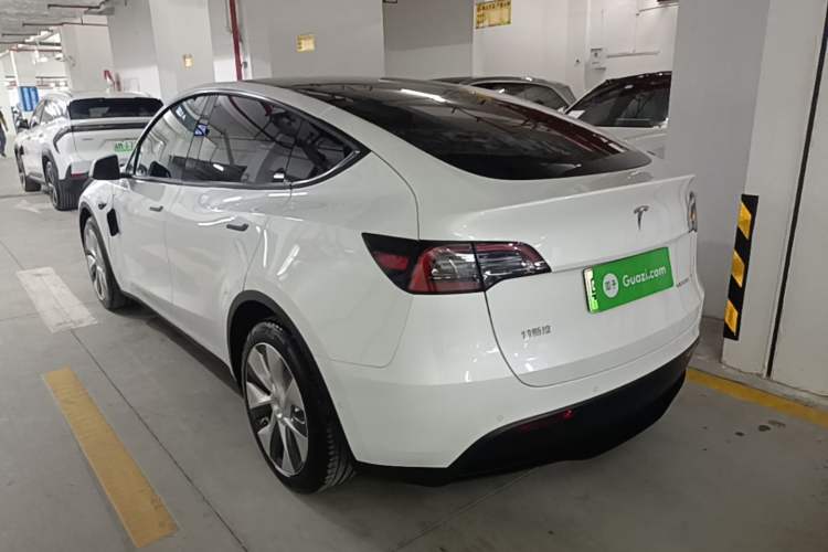 Used Tesla Model Y 2022 Revised Version Rear-Wheel Drive Rear Left 45 Deg