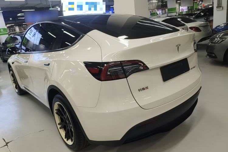 Used Tesla Model Y 2022 Revised Version Rear-Wheel Drive Rear Left 45 Deg