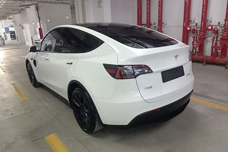 Used Tesla Model Y 2022 Revised Version Rear-Wheel Drive Rear Left 45 Deg