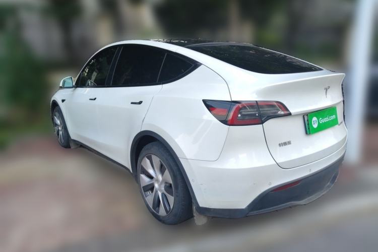 Used Tesla Model Y 2022 Revised Version Long-Range All-Wheel Drive Rear Left 45 Deg
