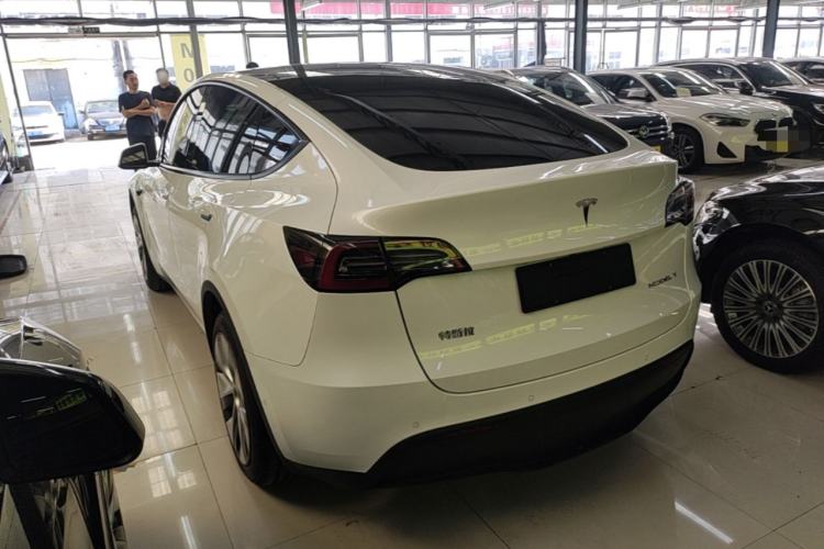 Used Tesla Model Y 2022 Revised Version Rear-Wheel Drive Rear Left 45 Deg