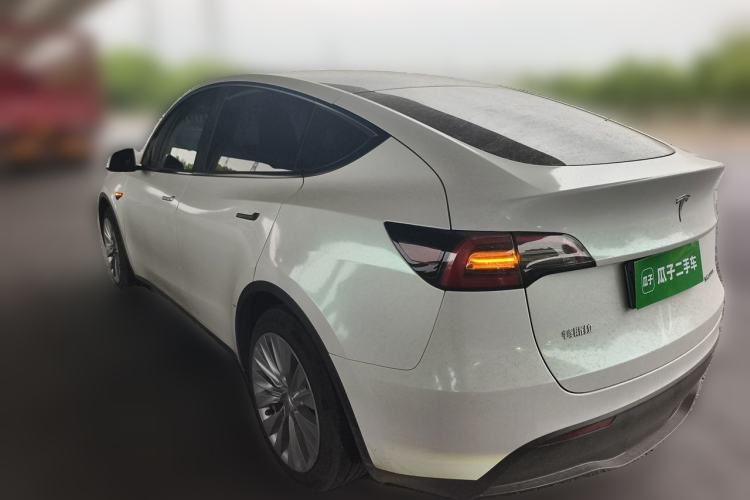 Used Tesla Model Y 2022 Revised Version Rear-Wheel Drive Rear Left 45 Deg