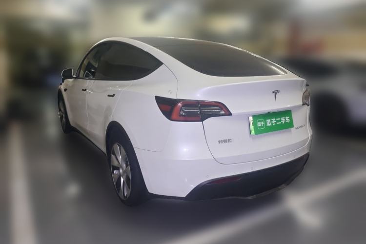 Used Tesla Model Y 2022 Rear-Wheel-Drive Version Rear Left 45 Deg