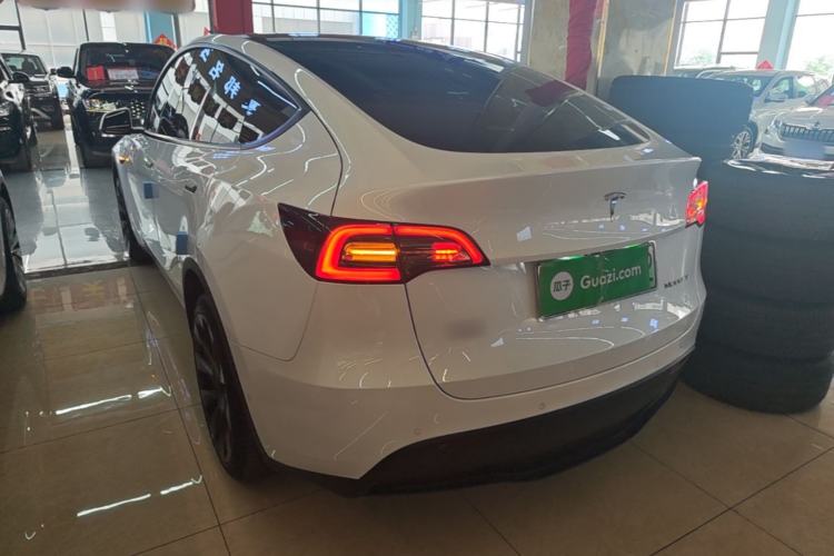 Used Tesla Model Y 2022 Long-Range All-Wheel-Drive Version Rear Left 45 Deg