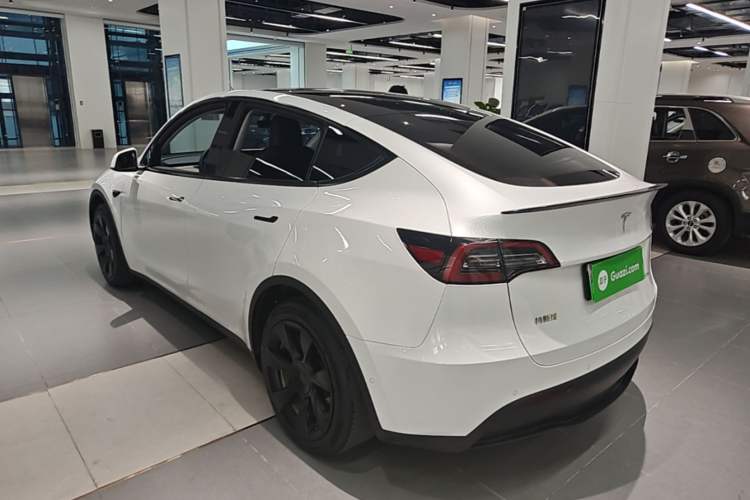 Used Tesla Model Y 2022 Revised Version Rear-Wheel Drive Rear Left 45 Deg