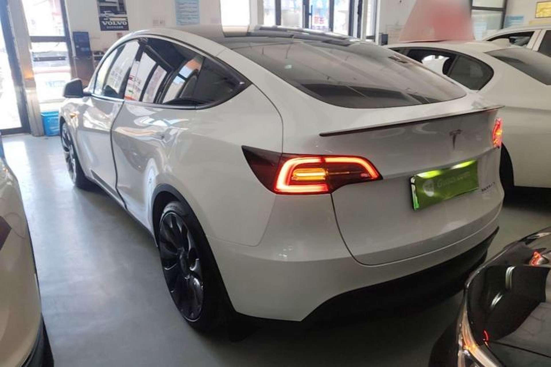Used Tesla Model Y 2022 Performance High-Performance All-Wheel-Drive Version Rear Left 45 Deg