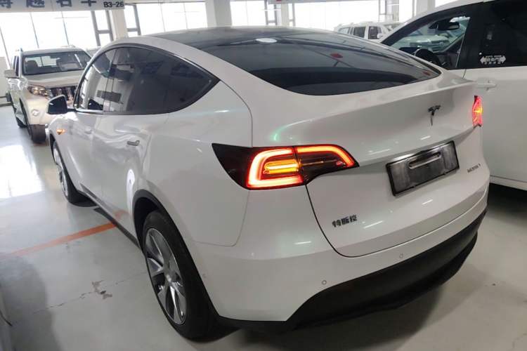 Used Tesla Model Y 2022 Revised Version Rear-Wheel Drive Rear Left 45 Deg