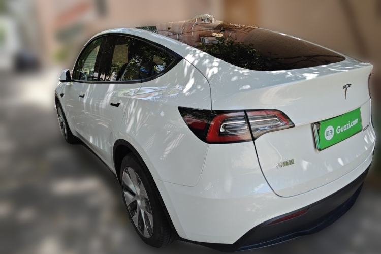 Used Tesla Model Y 2022 Rear-Wheel-Drive Version Rear Left 45 Deg