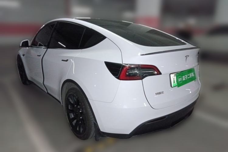 Used Tesla Model Y 2022 Rear-Wheel-Drive Version Rear Left 45 Deg