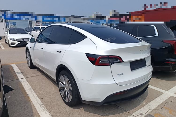 Used Tesla Model Y 2022 Rear-Wheel-Drive Version Rear Left 45 Deg
