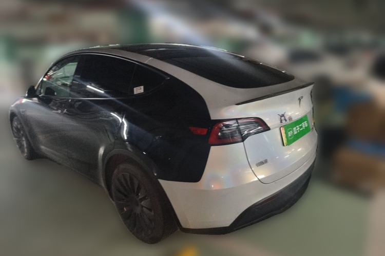Used Tesla Model Y 2022 Revised Version Rear-Wheel Drive Rear Left 45 Deg