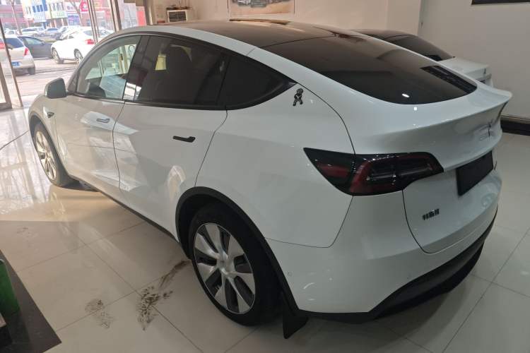 Used Tesla Model Y 2022 Revised Version Rear-Wheel Drive Rear Left 45 Deg