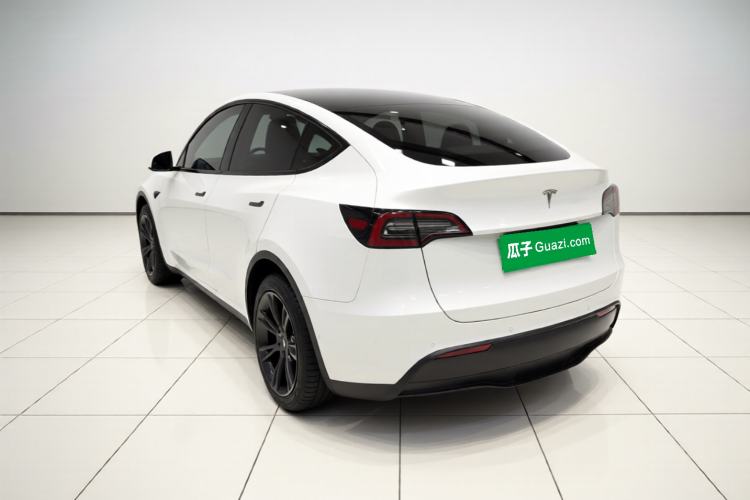 Used Tesla Model Y 2022 Long-Range All-Wheel-Drive Version Rear Left 45 Deg