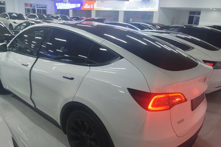Used Tesla Model Y 2022 Revised Version Rear-Wheel Drive Rear Left 45 Deg
