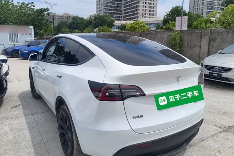 Used Tesla Model Y 2022 Revised Version Rear-Wheel Drive Rear Left 45 Deg