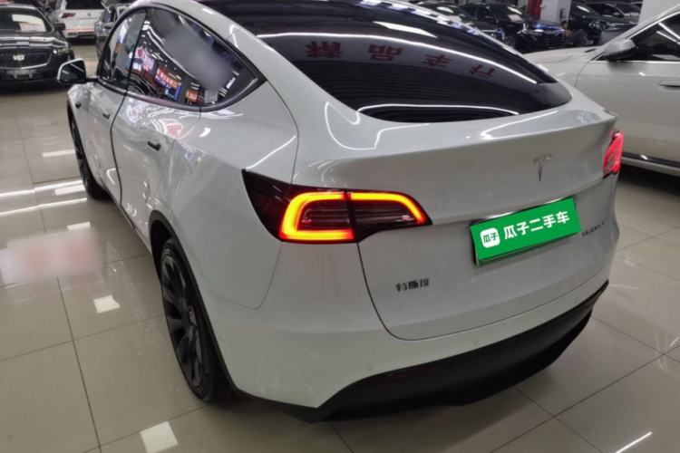 Used Tesla Model Y 2022 Revised Version Rear-Wheel Drive Rear Left 45 Deg