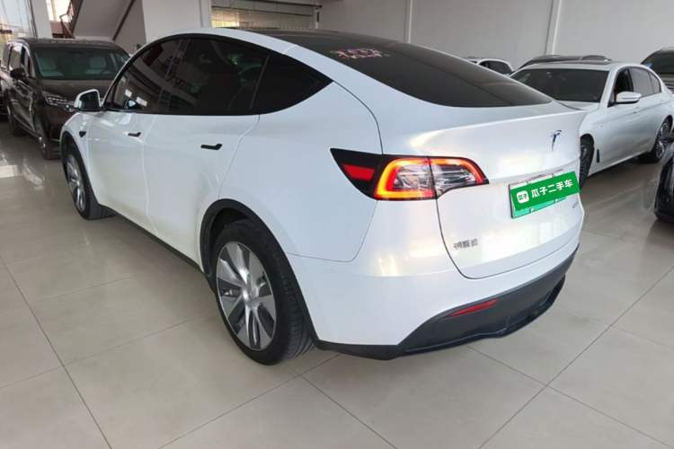 Used Tesla Model Y 2022 Revised Version Rear-Wheel Drive Rear Left 45 Deg