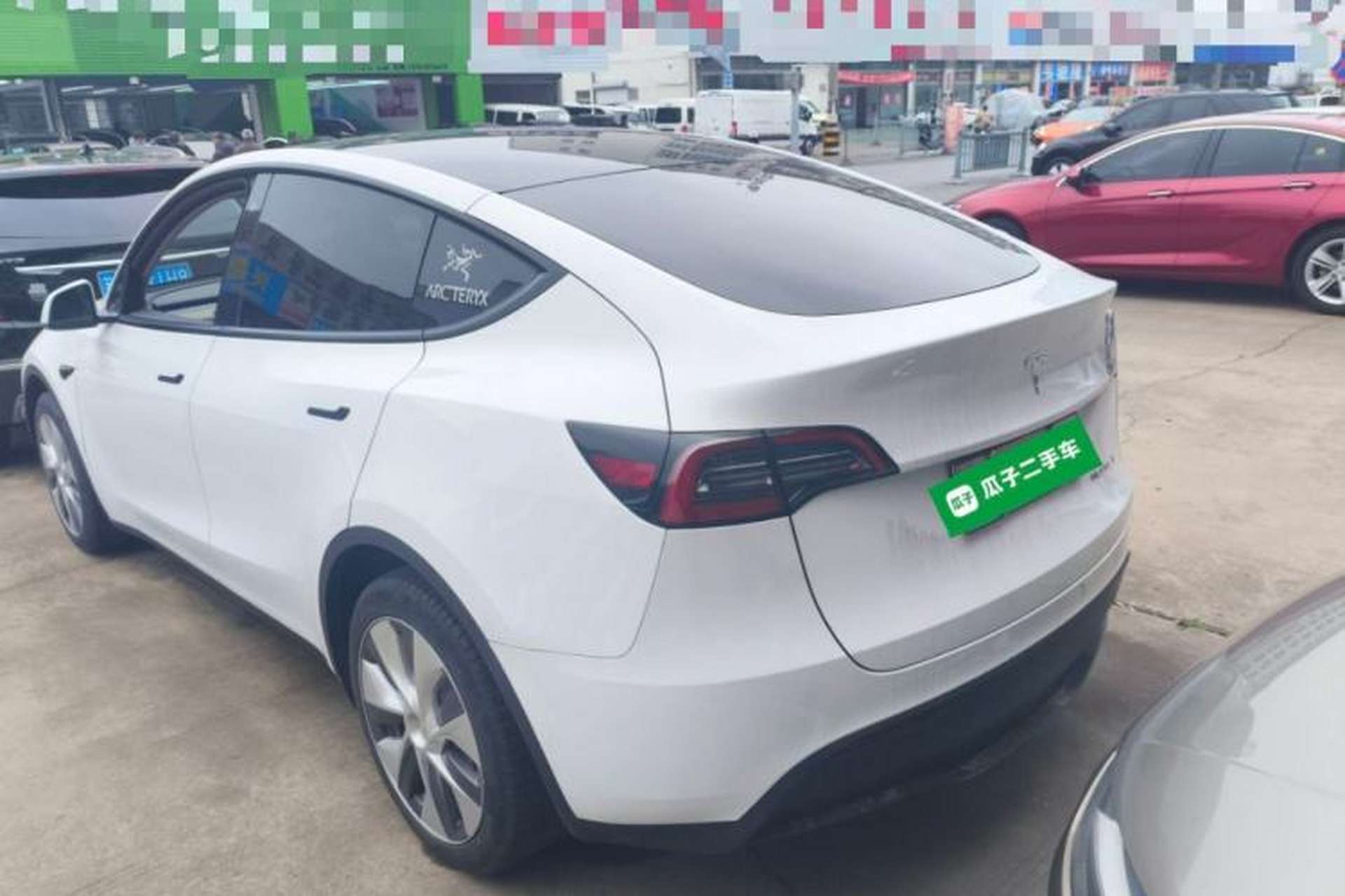 Used Tesla Model Y 2022 Revised Version Rear-Wheel Drive Rear Left 45 Deg