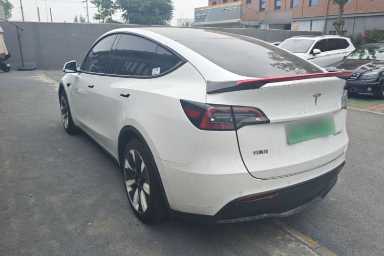 Used Tesla Model Y 2022 Revised Version Rear-Wheel Drive Rear Left 45 Deg