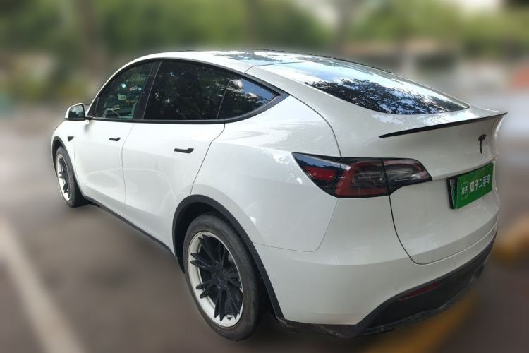 Used Tesla Model Y 2022 Rear-Wheel-Drive Version Rear Left 45 Deg