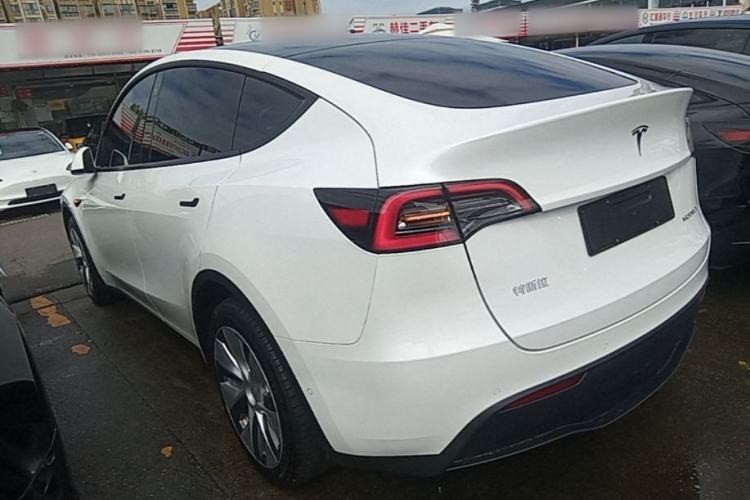 Used Tesla Model Y 2022 Revised Version Rear-Wheel Drive Rear Left 45 Deg