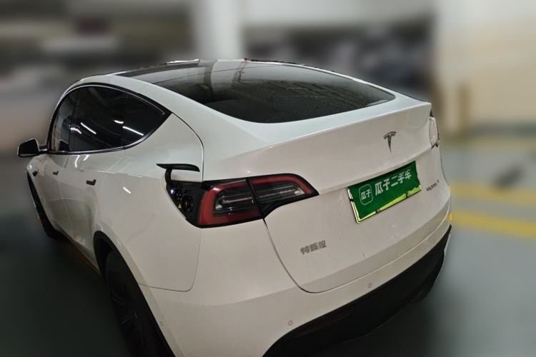 Used Tesla Model Y 2022 Revised Version Rear-Wheel Drive Rear Left 45 Deg