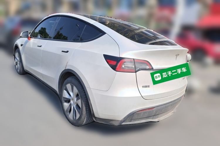 Used Tesla Model Y 2022 Revised Version Rear-Wheel Drive Rear Left 45 Deg