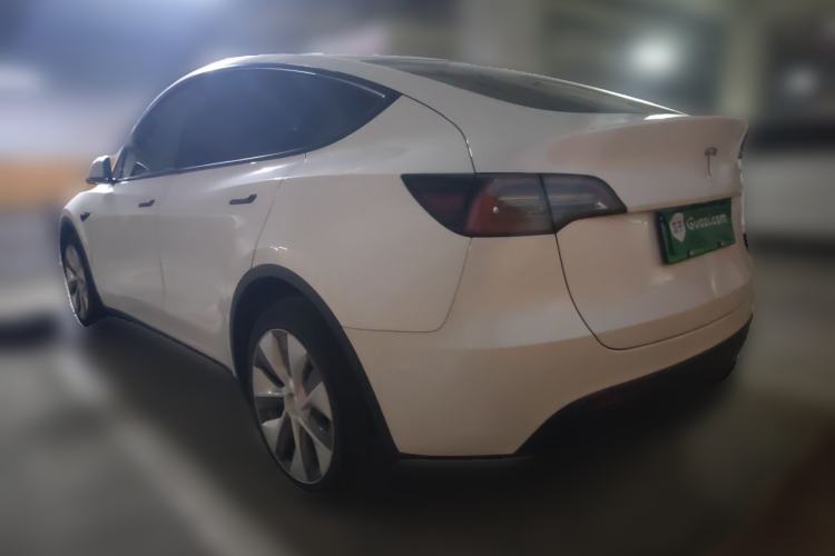 Used Tesla Model Y 2022 Long-Range All-Wheel-Drive Version Rear Left 45 Deg