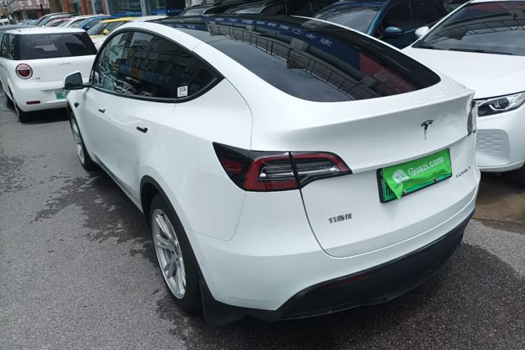 Used Tesla Model Y 2022 Revised Version Rear-Wheel Drive Rear Left 45 Deg