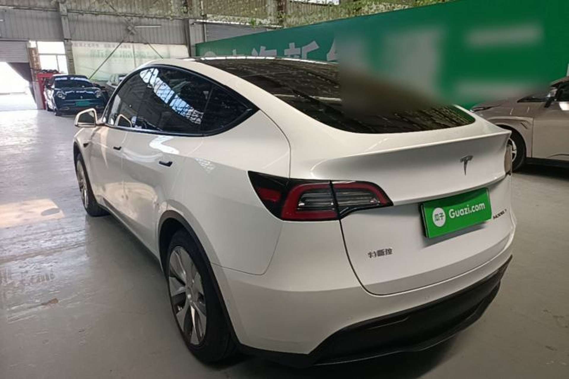 Used Tesla Model Y 2022 Rear-Wheel-Drive Version Rear Left 45 Deg