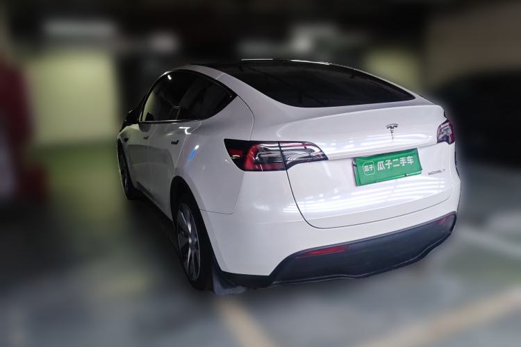 Used Tesla Model Y 2022 Revised Version Rear-Wheel Drive Rear Left 45 Deg