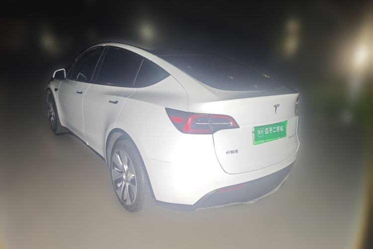 Used Tesla Model Y 2022 Revised Version Rear-Wheel Drive Rear Left 45 Deg
