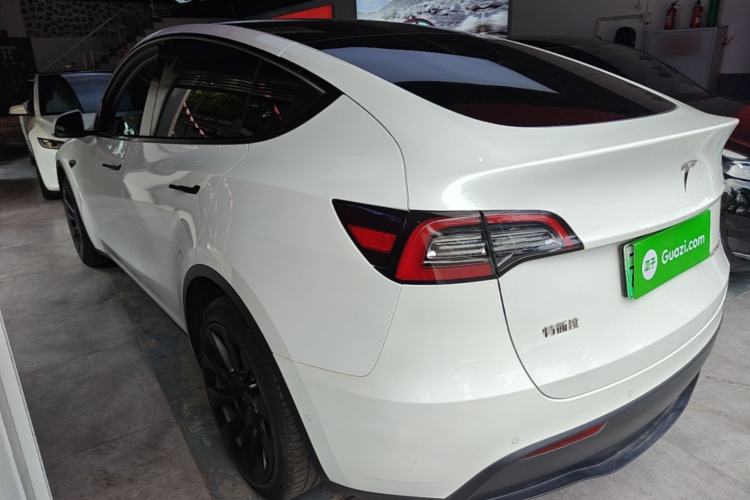 Used Tesla Model Y 2022 Revised Version Long-Range All-Wheel Drive Rear Left 45 Deg