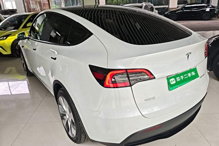 Used Tesla Model Y 2022 Revised Version Rear-Wheel Drive Rear Left 45 Deg