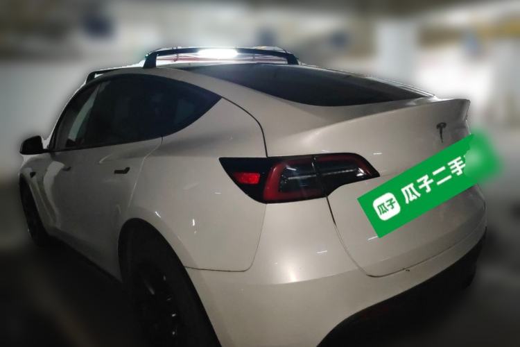 Used Tesla Model Y 2022 Revised Version Long-Range All-Wheel Drive Rear Left 45 Deg