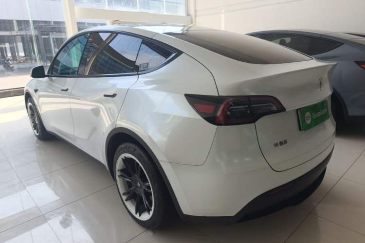 Used Tesla Model Y 2022 Revised Version Rear-Wheel Drive Rear Left 45 Deg