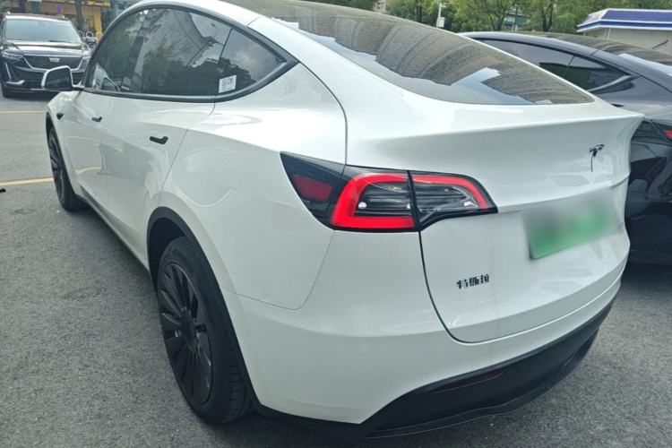 Used Tesla Model Y 2022 Revised Version Long-Range All-Wheel Drive Rear Left 45 Deg